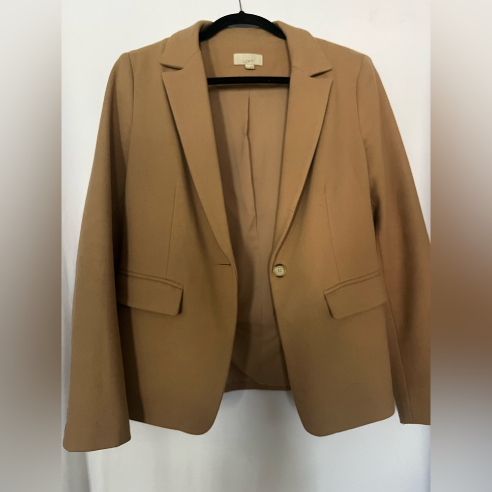 LOFT Camel Women's Blazer